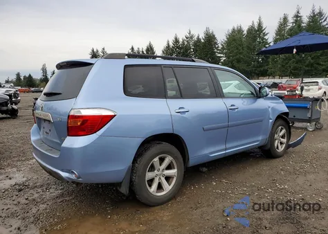 2008 Toyota Highlander Base z USA, uszkodzony, nr VIN JTEES41AX82007225